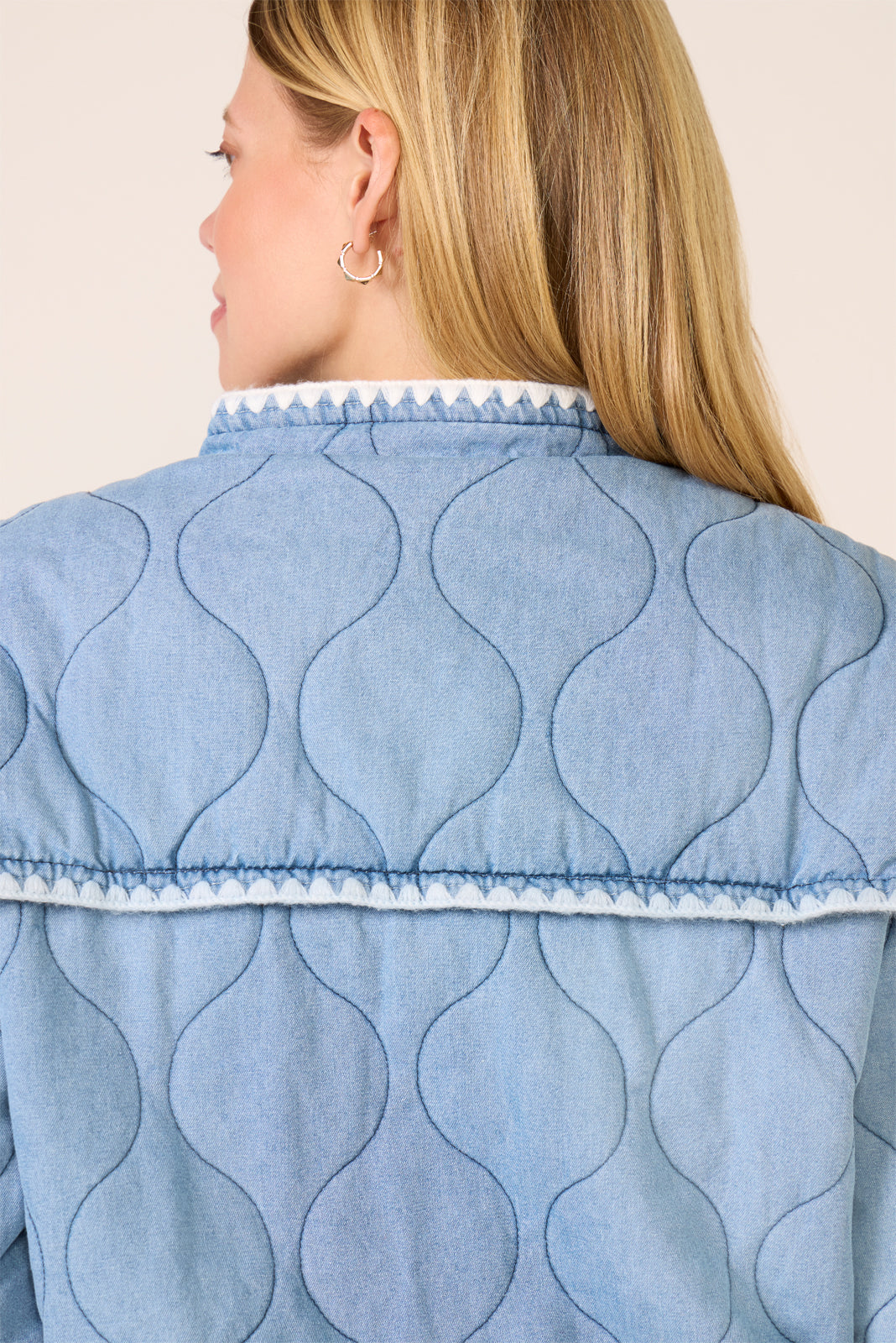 Denim Quilted Jacket