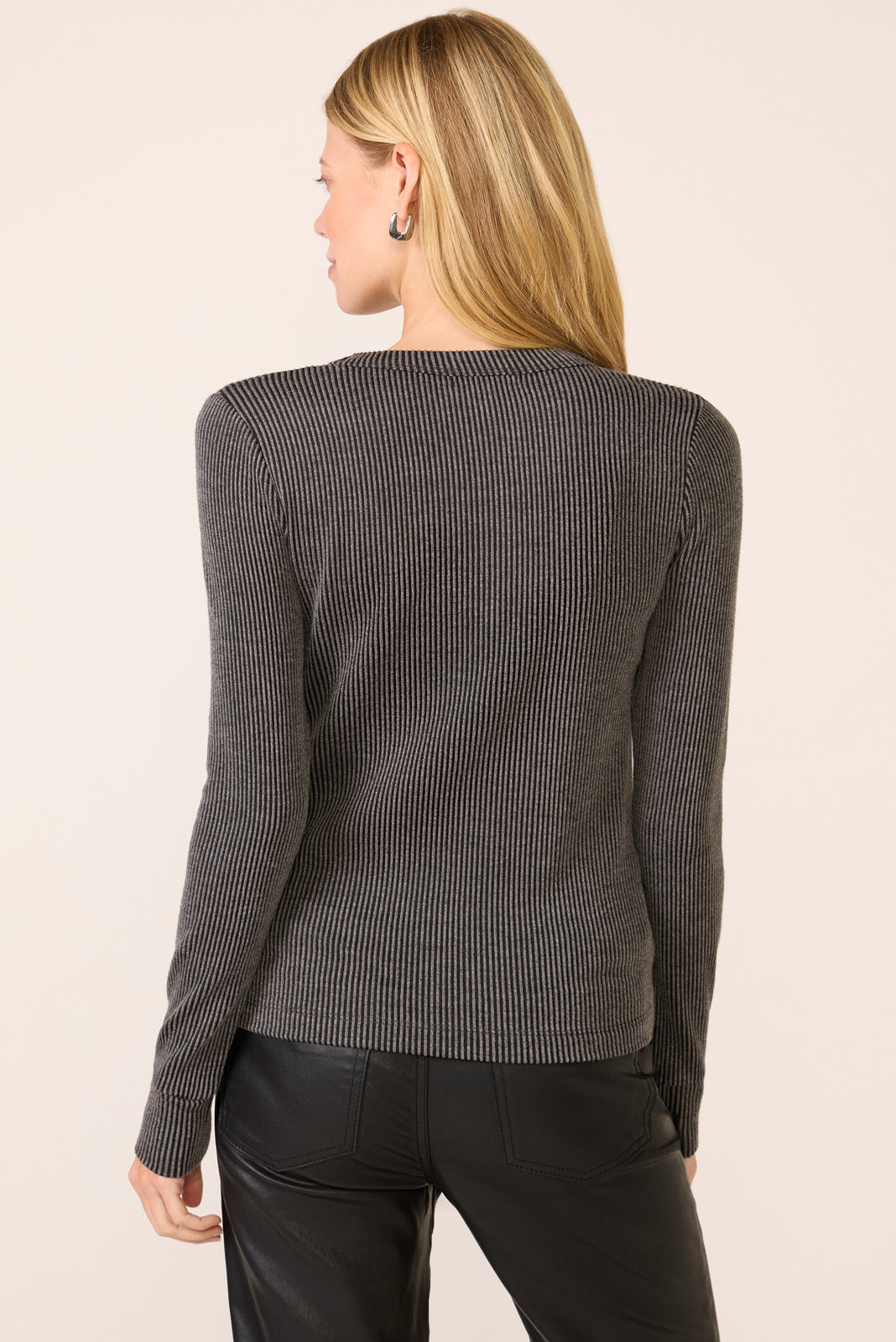 Perry Washed Rib Top