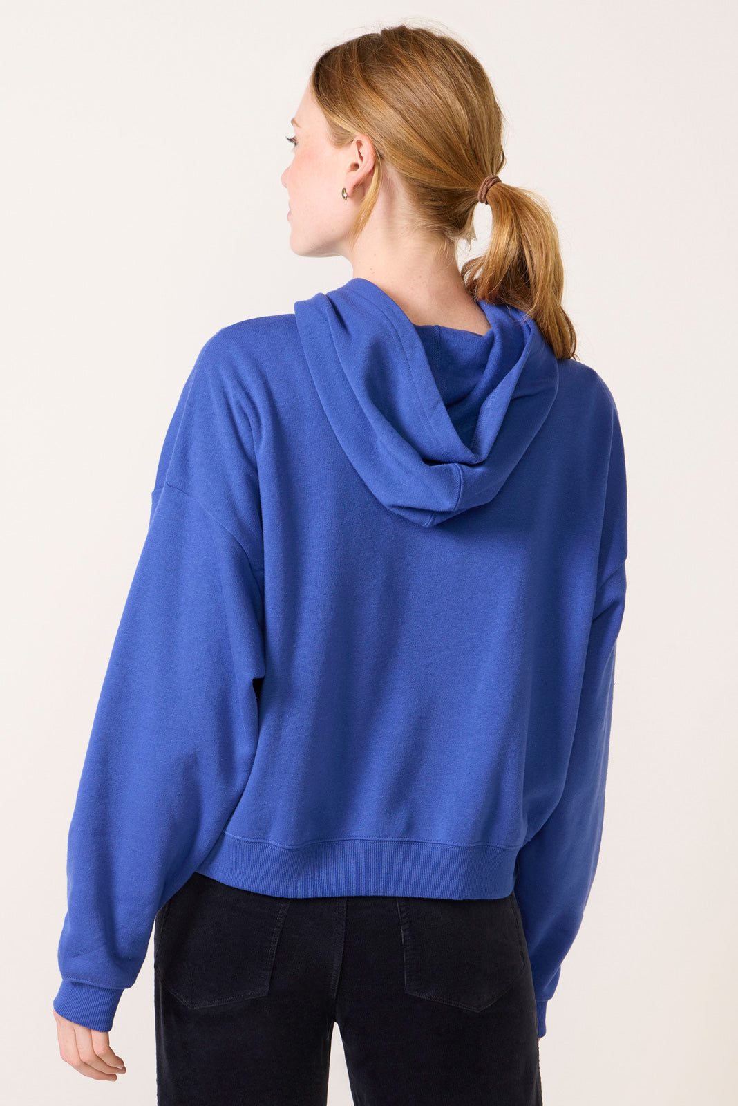 Colts Oversized Crop Hoodie
