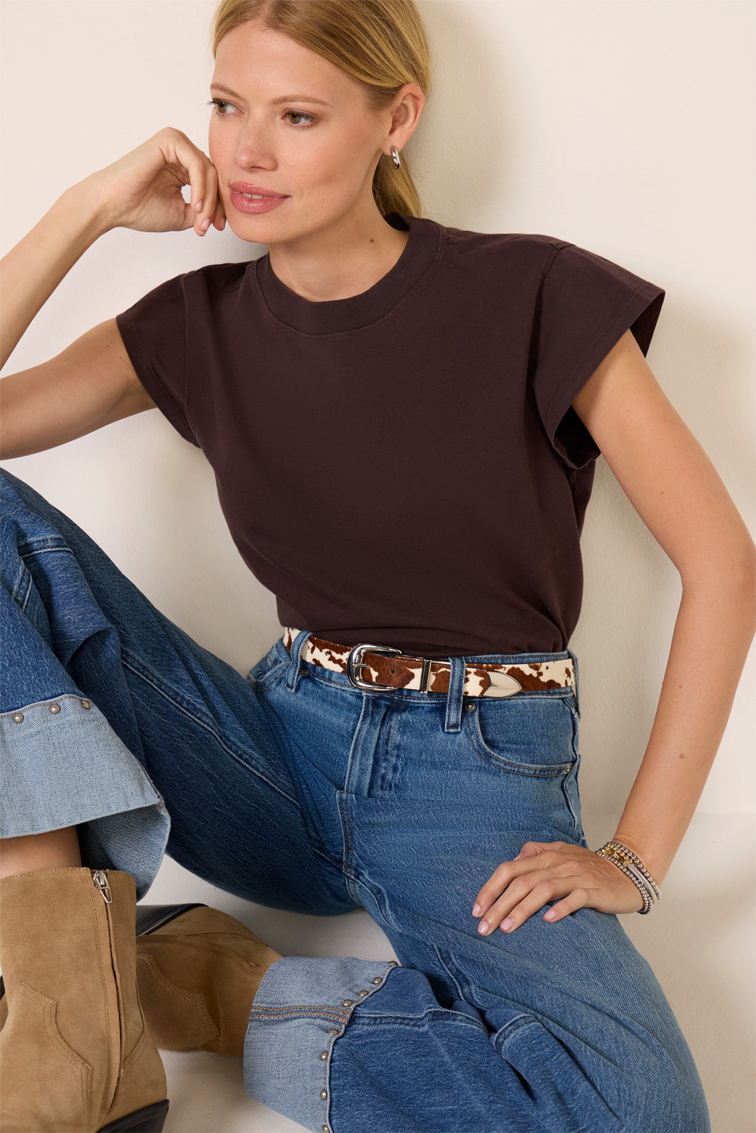 Bryce Cap Sleeve Tee