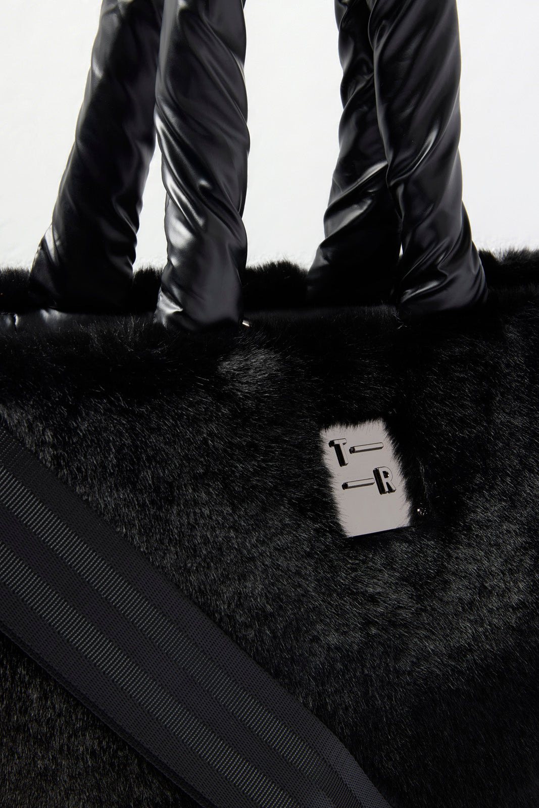 Duplex Reversible Fur Tote