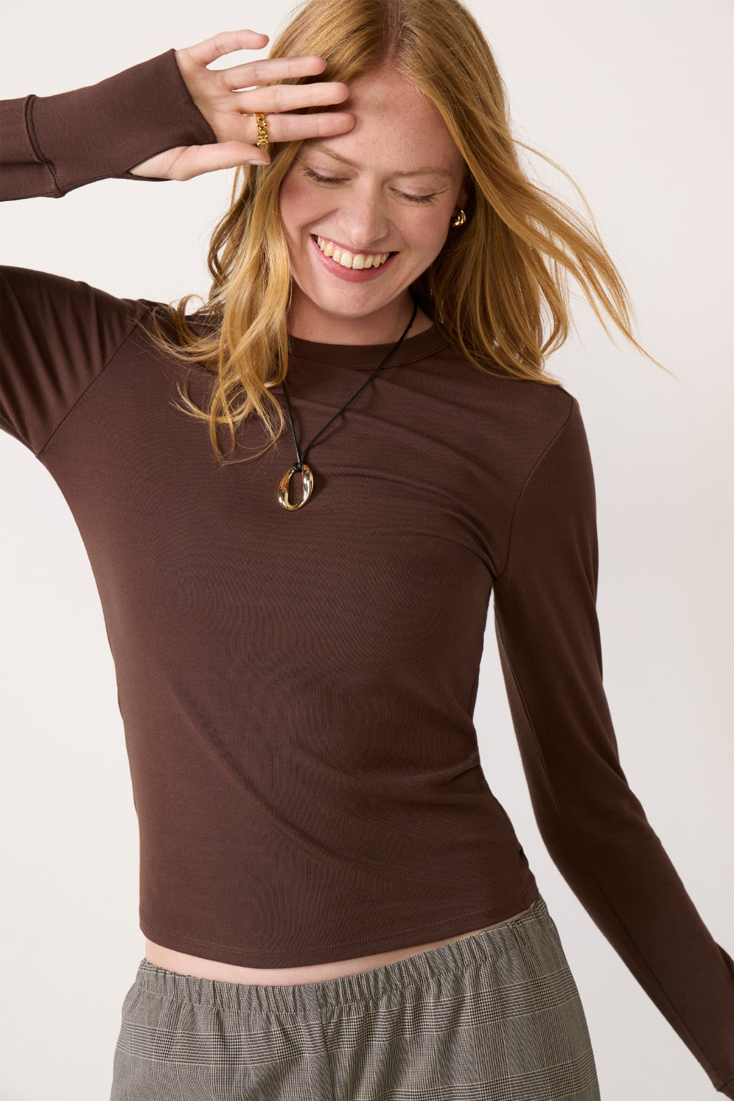Abby Crew Neck Top