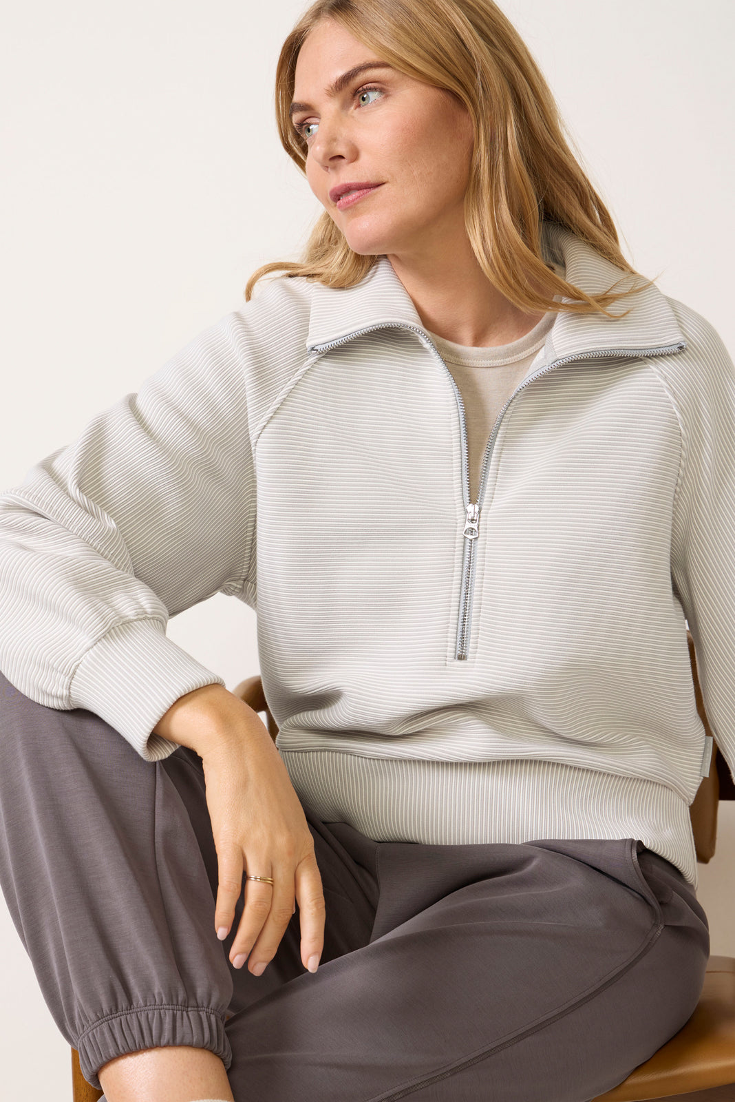 Varley Milano Half Zip Sweat