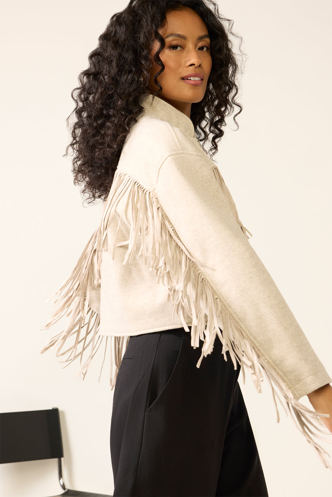 Own It Fringe Jacket