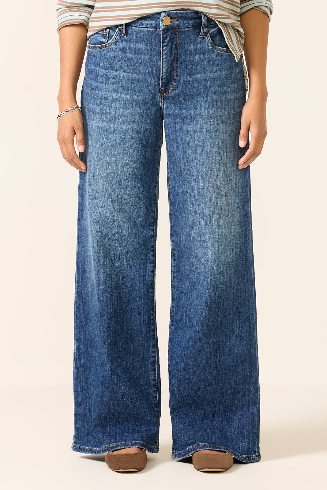 Meg Wide Leg Jean 31`
