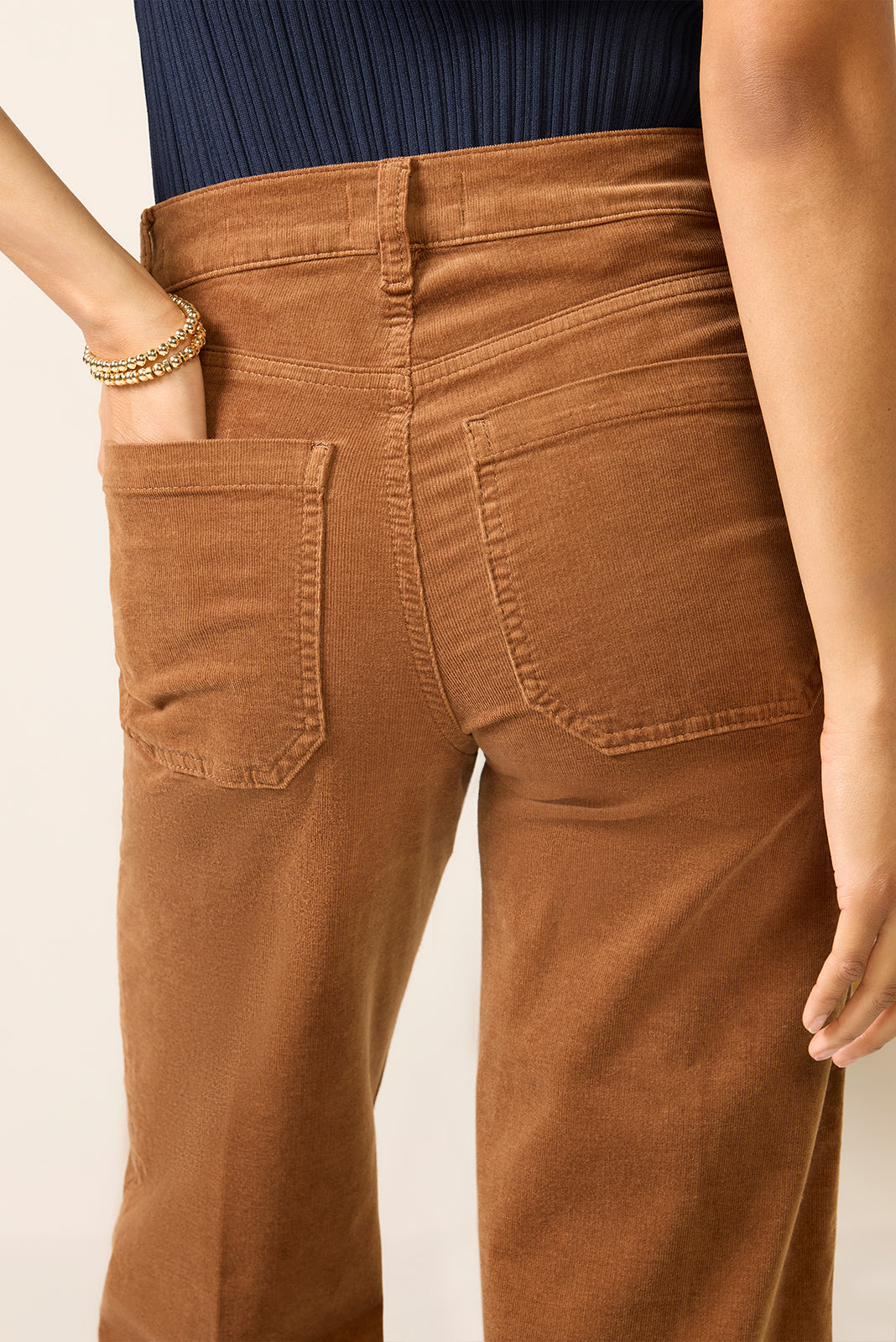 Slim Palazzo Modernist Pocket