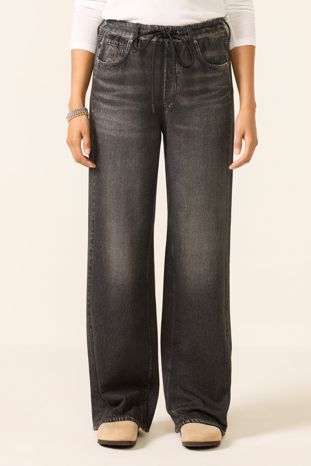 Miramar Drawcord Wide Leg Pant