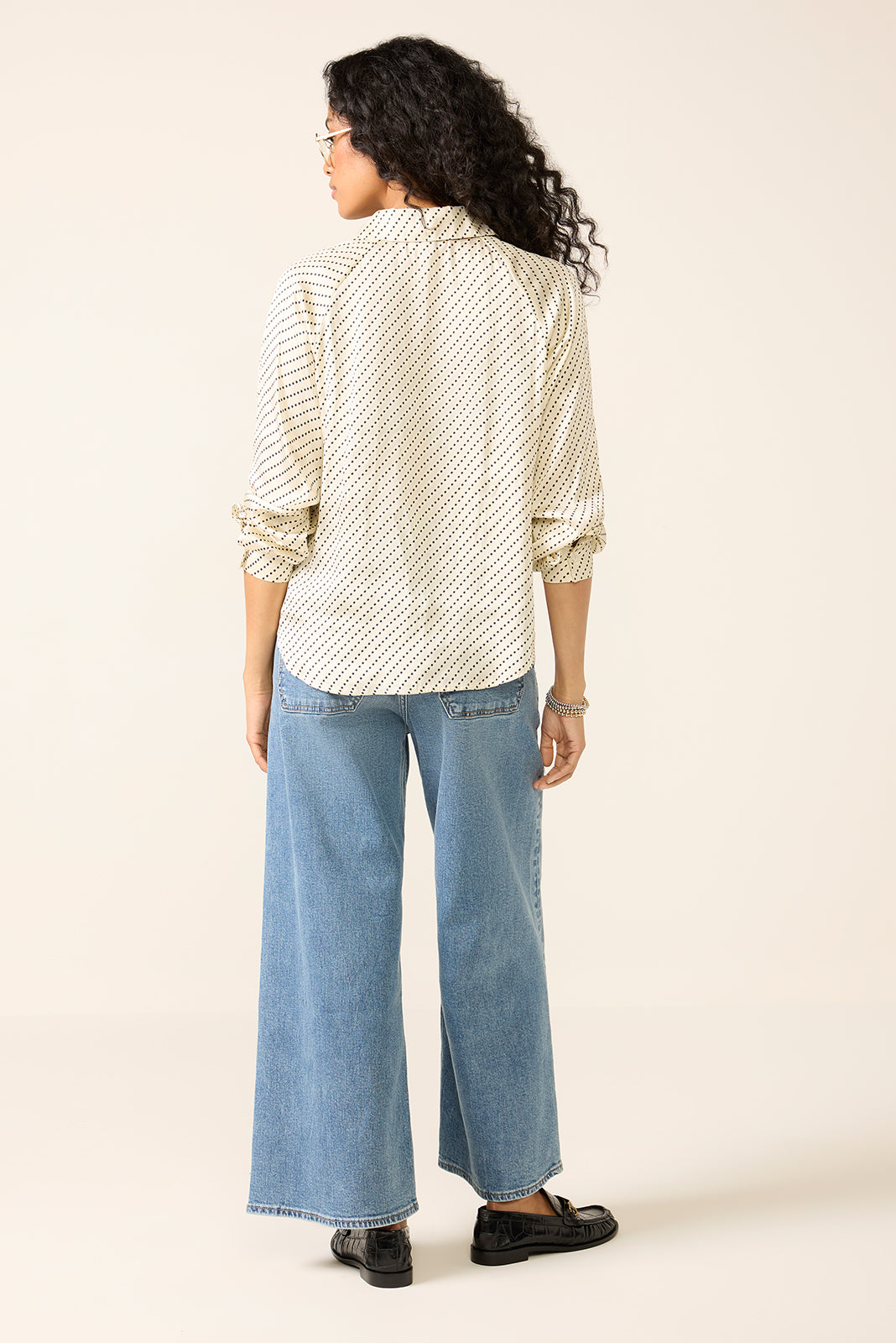 Andi Ankle Wide Leg Jean