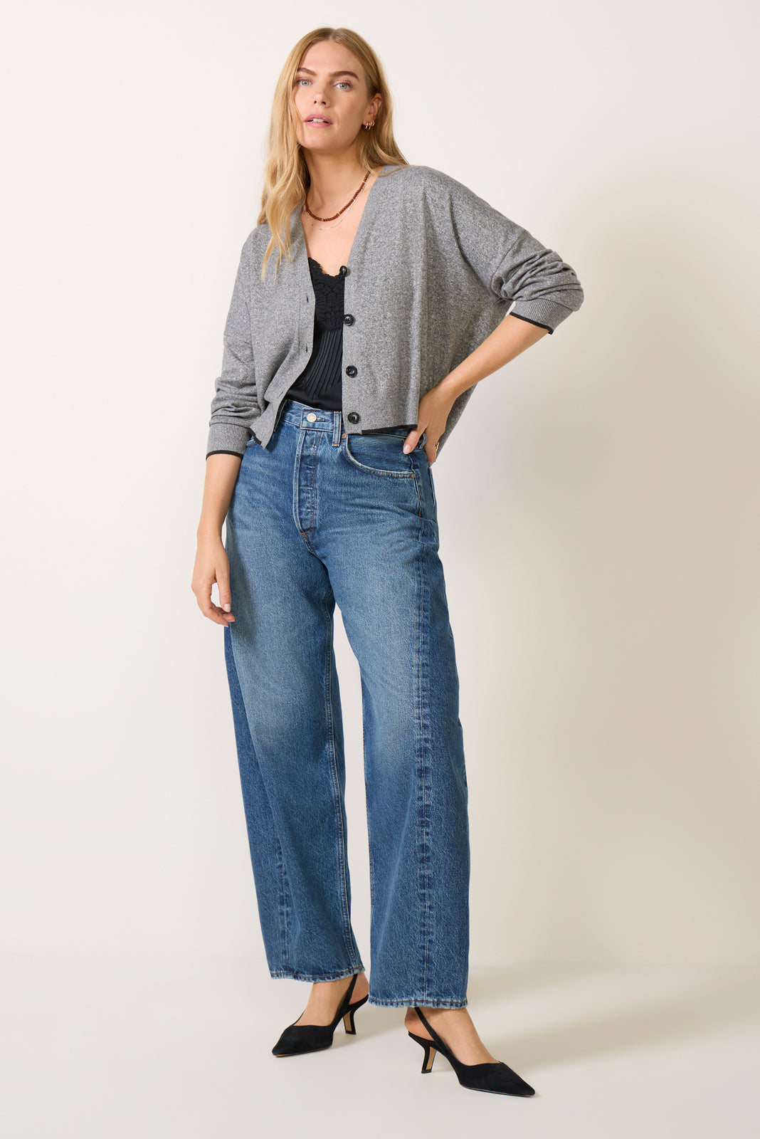 Ophelia V Neck Cardigan