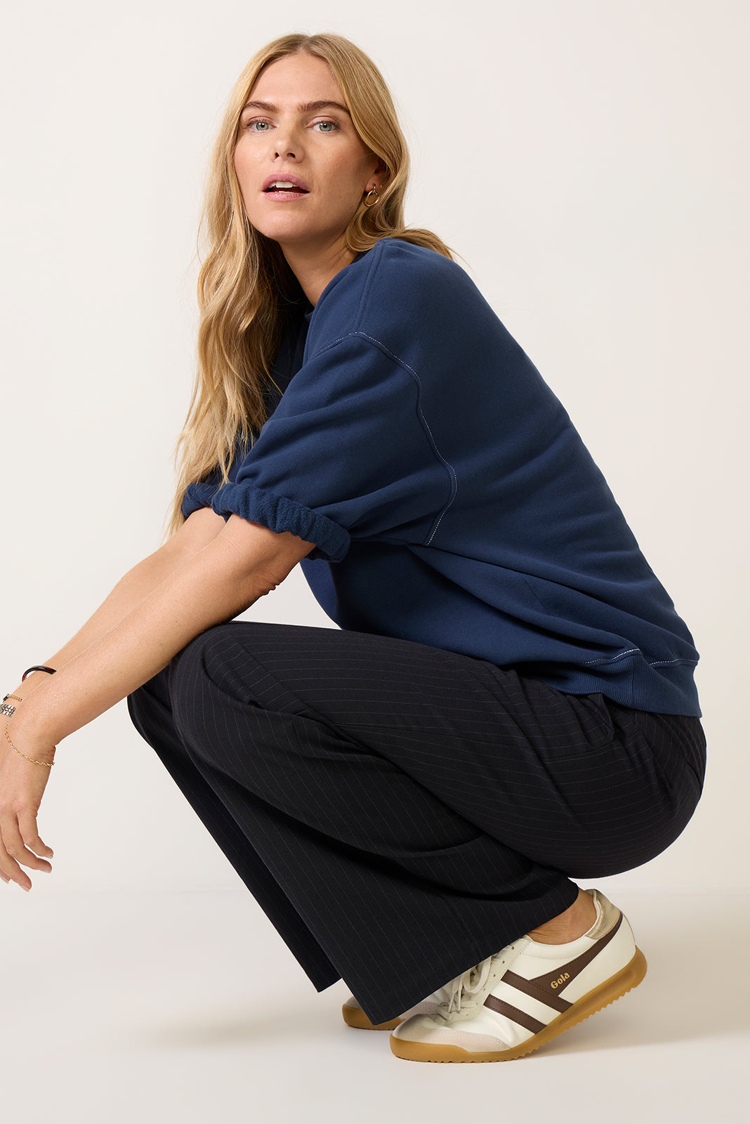 Short Sleeve Oversized Sweatshirt