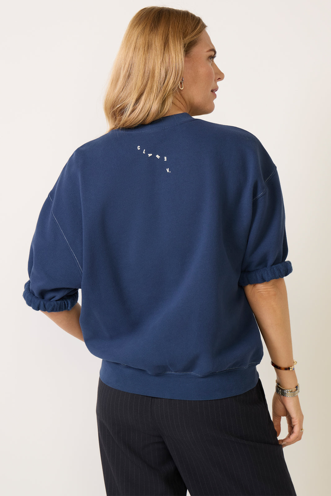 Short Sleeve Oversized Sweatshirt