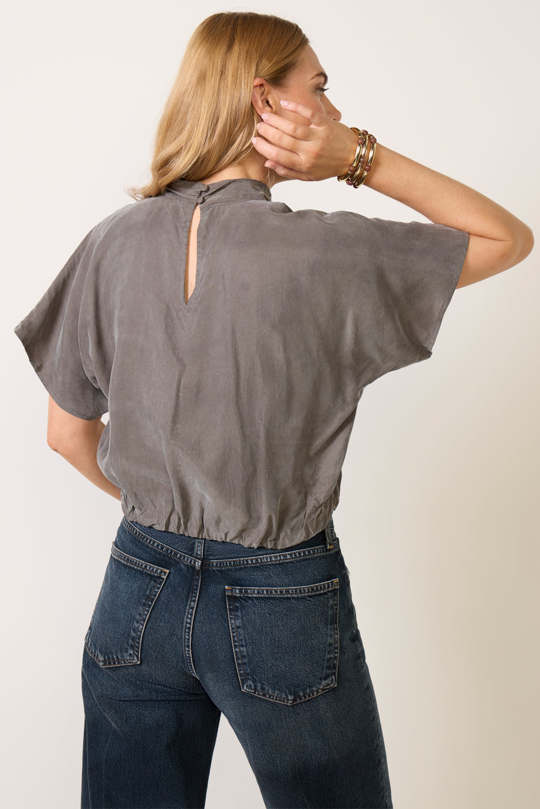 Malik Cupro Blouse