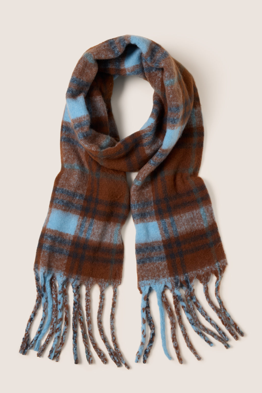Milly Plaid Blanket Scarf