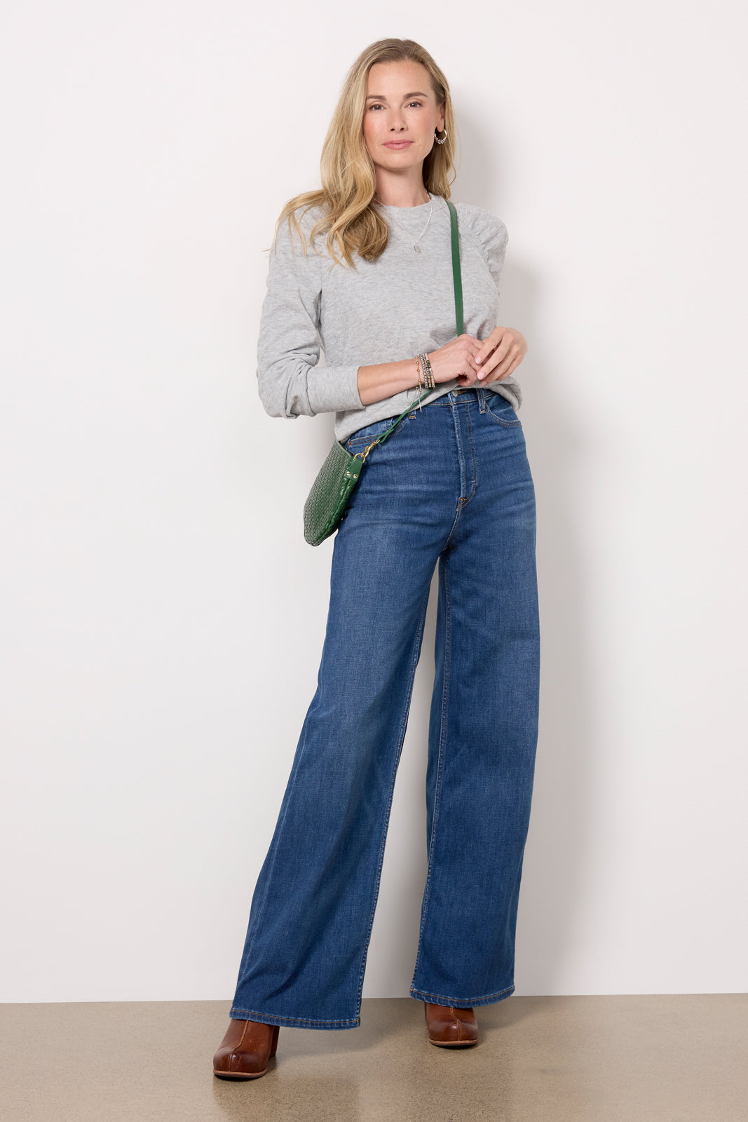 70s Super High Waisted Bell Bottom Jeans High Rise '70s Flare