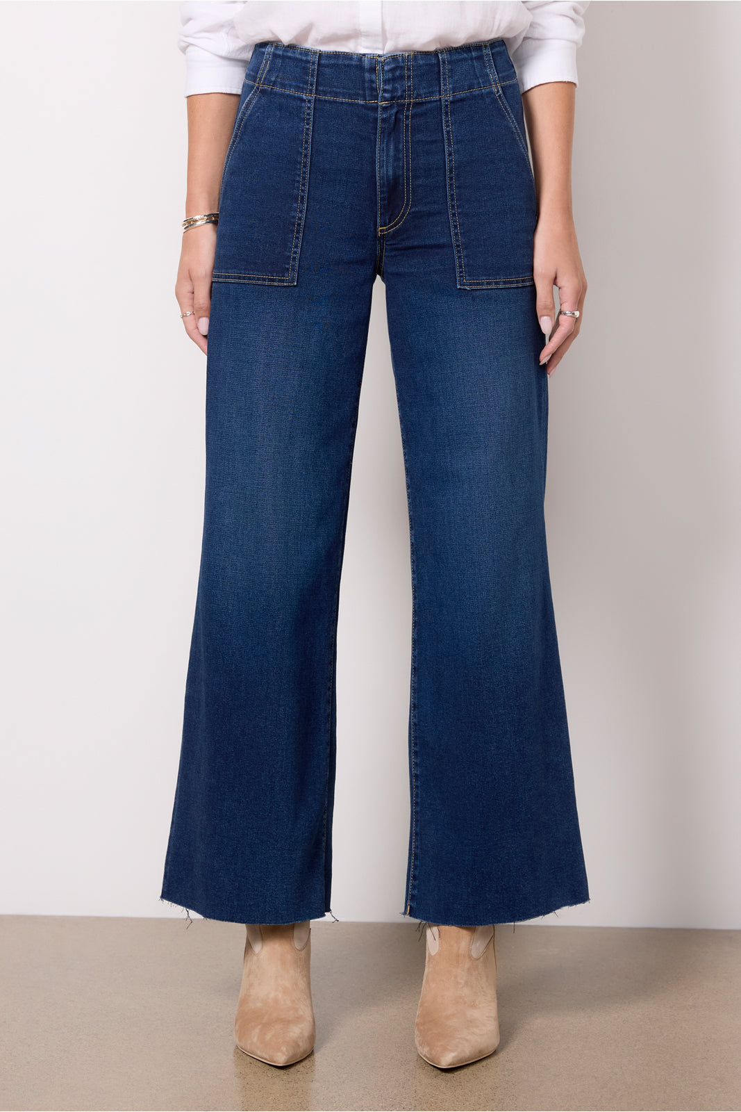 Meg Utility w Raw Hem