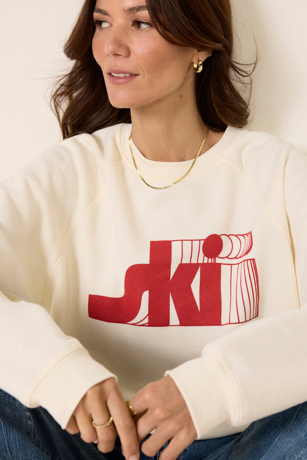 Ski Fleece Crew Sweatshirt