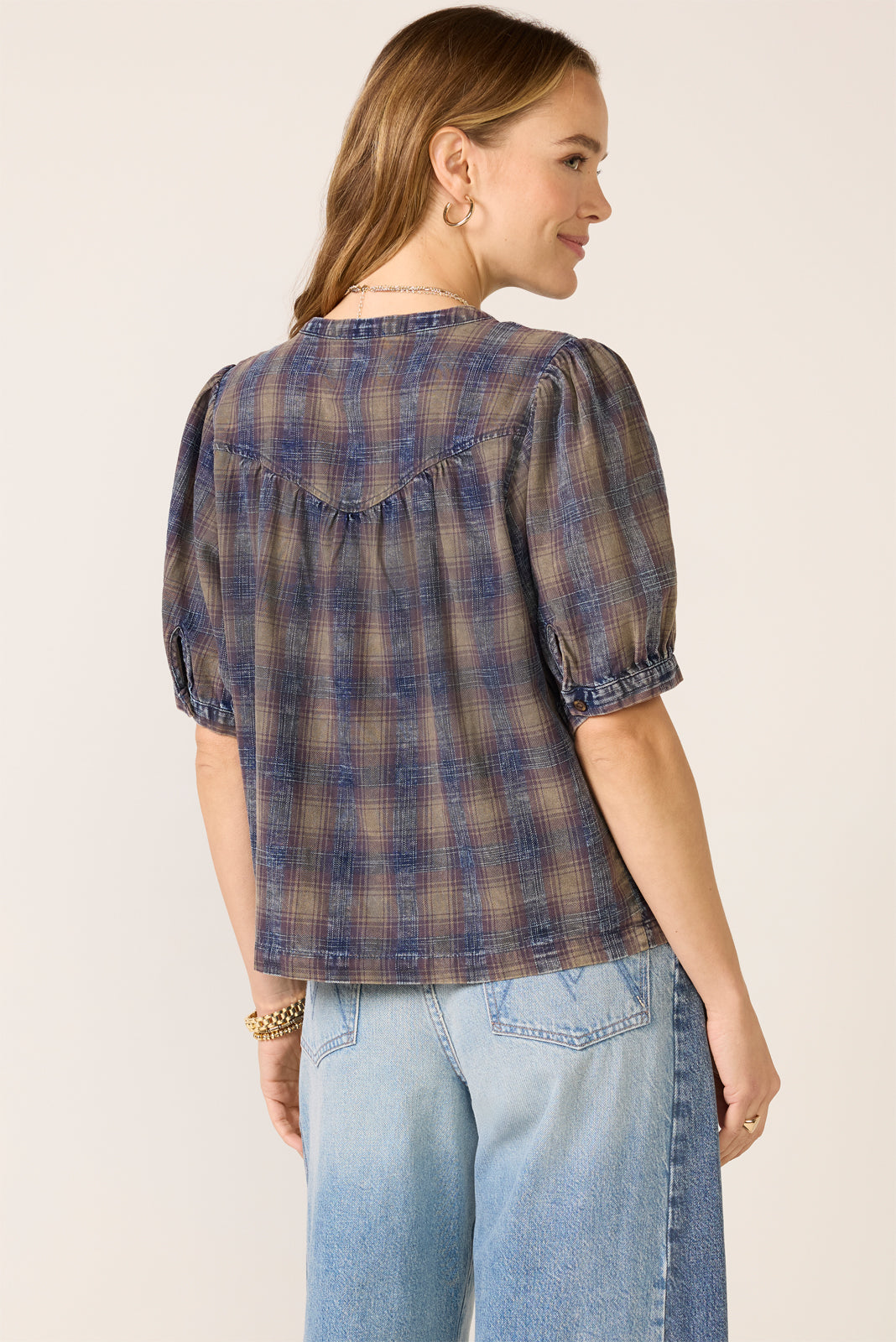 Gracie Puff Sleeve Blouse