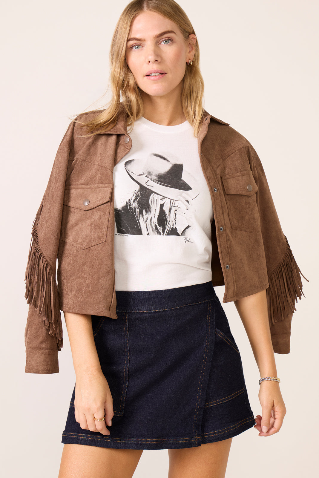 On the Verge Mushie Tee