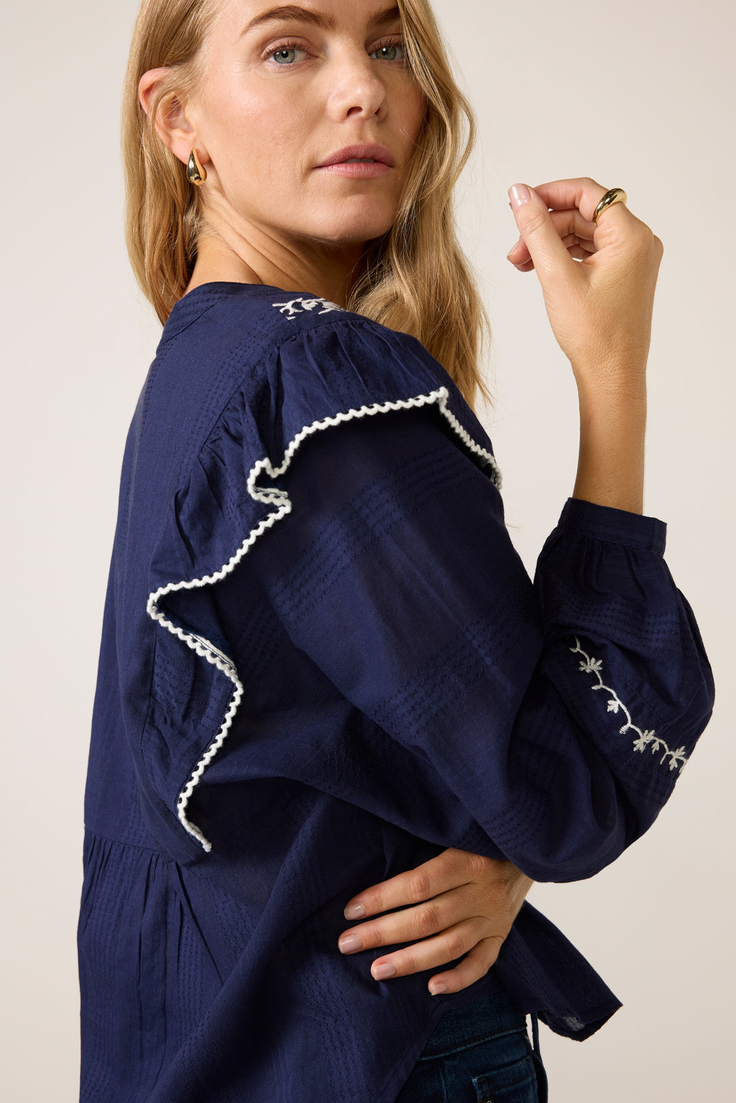 Sydney Embroidered Blouse