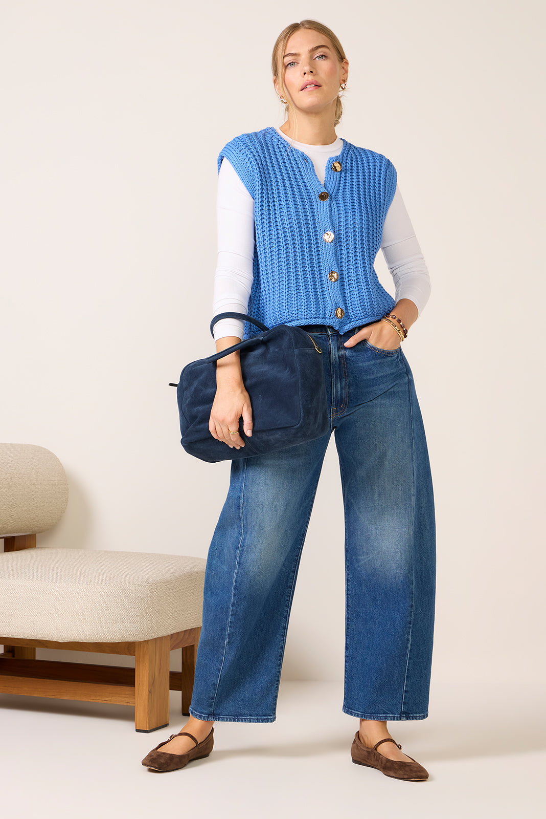 Channing Open Stitch Cardigan