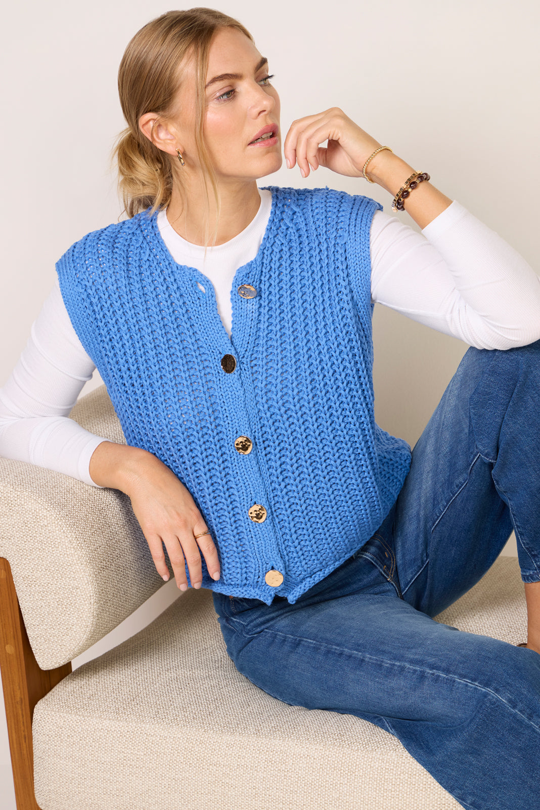 Channing Open Stitch Cardigan