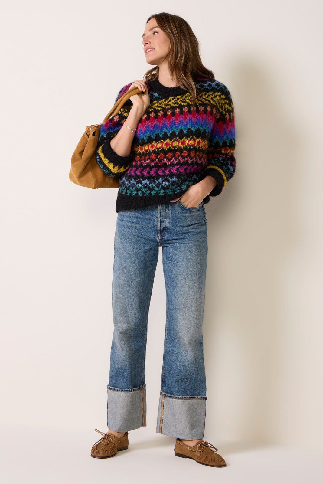 Apres Alpaca Midnight Crewneck