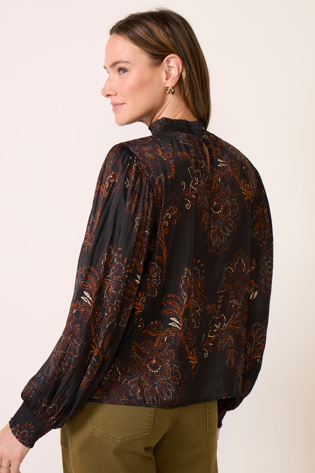 Rory Volume Popover Blouse
