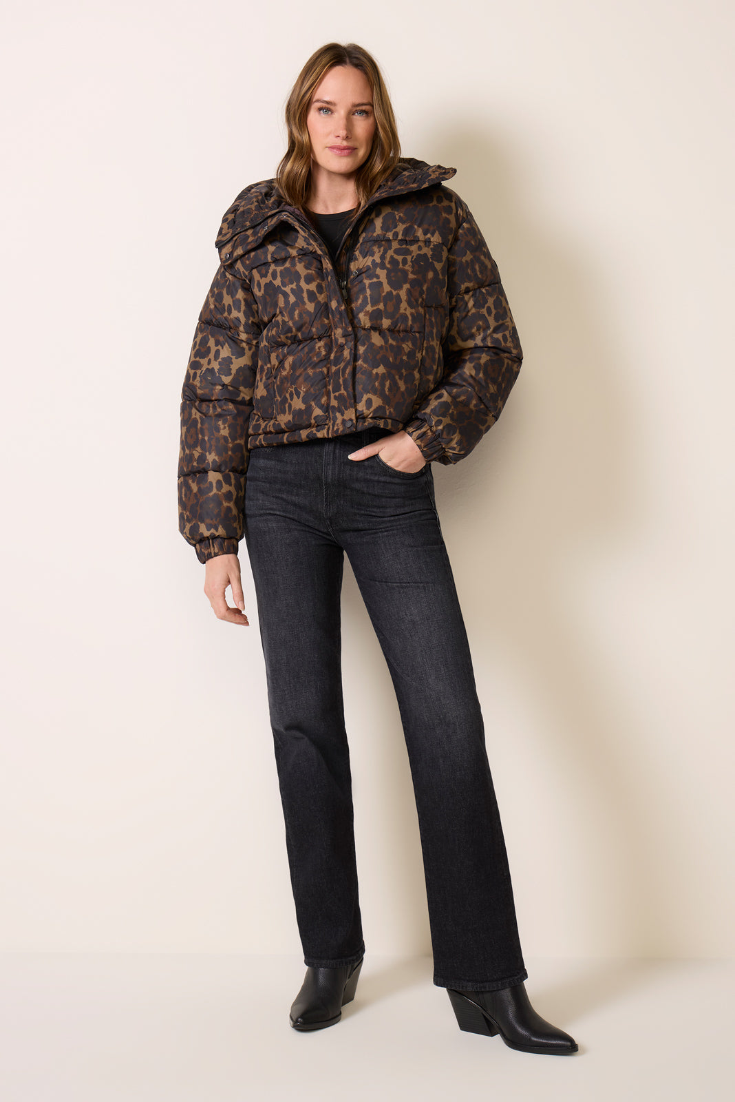 Rhiannon Leopard Jacket