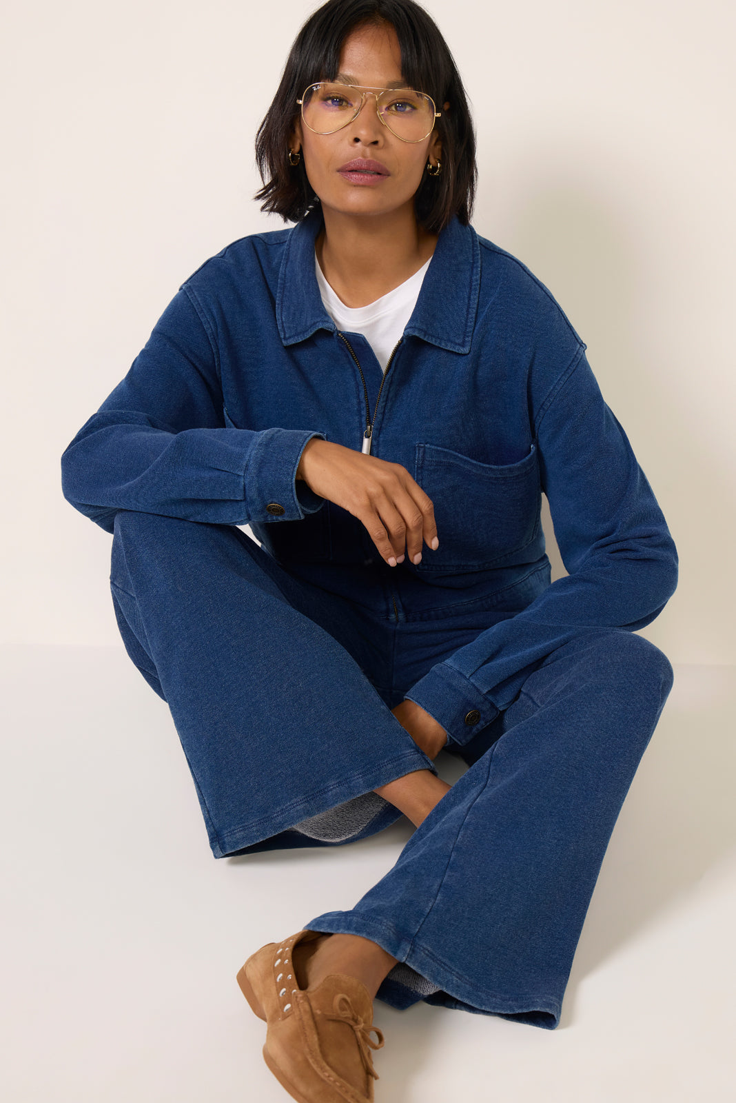 Heritage Knit Denim Jacket