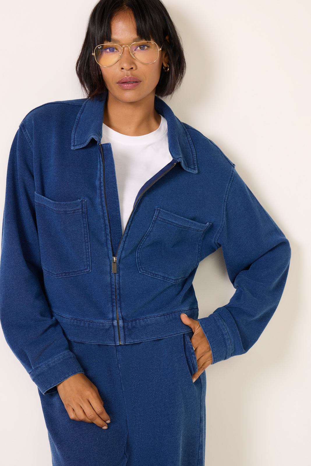 Heritage Knit Denim Jacket