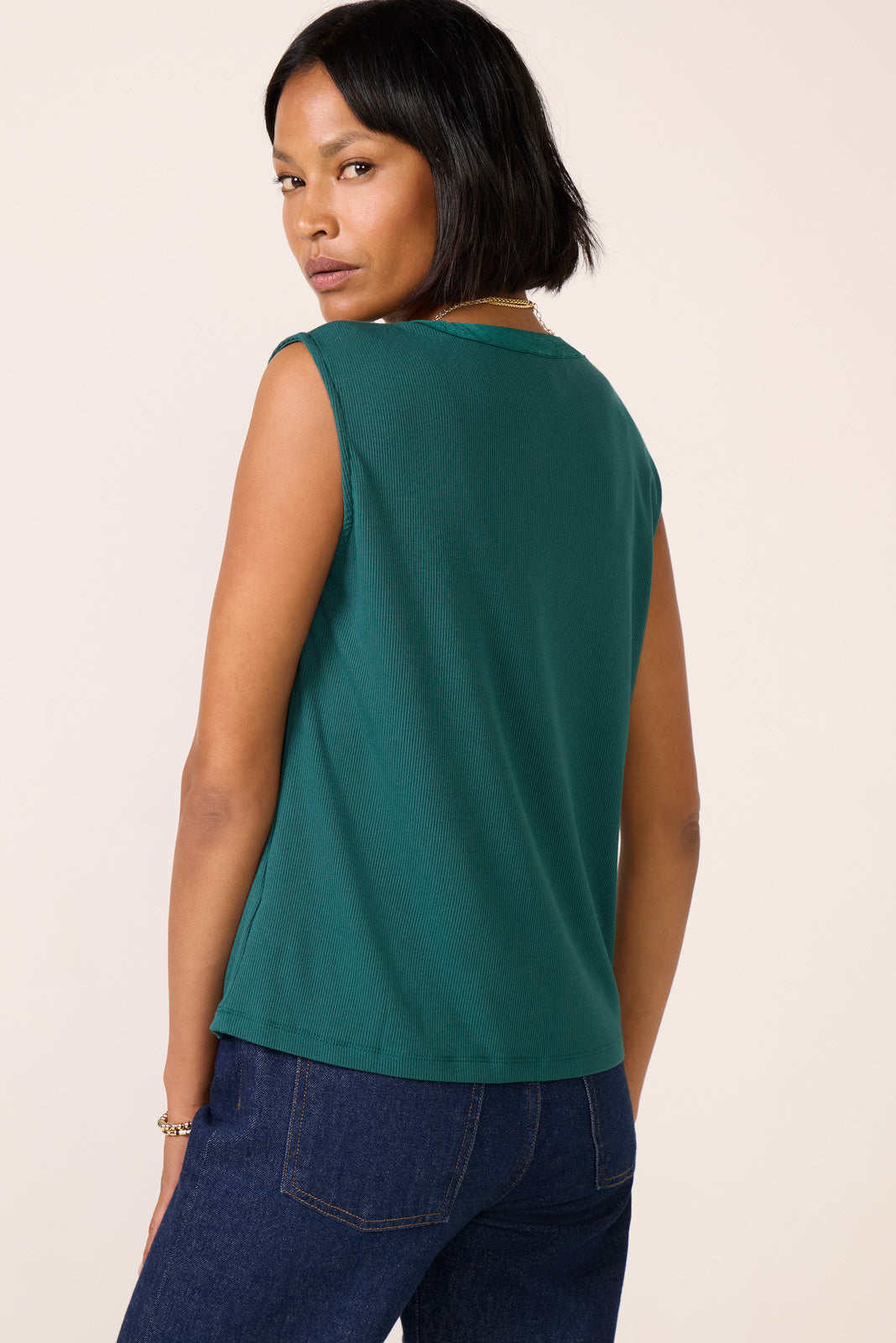 Bex Split Neck Tank