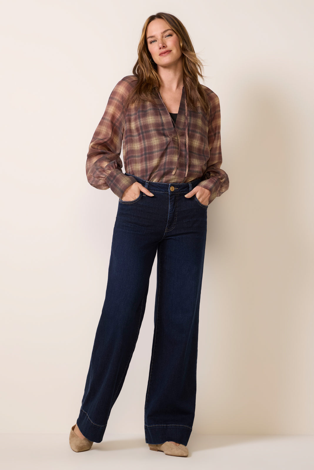 Maya Wide Leg Jean