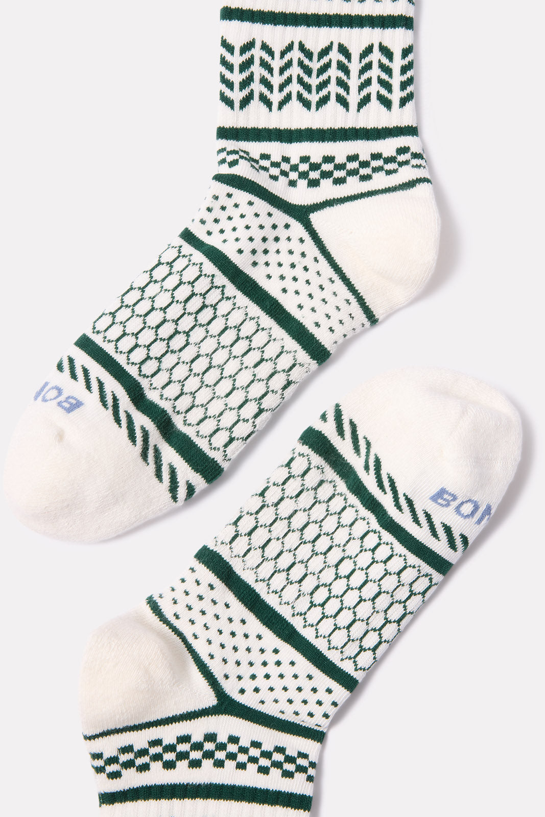 Checkered Fairisle Half Calf