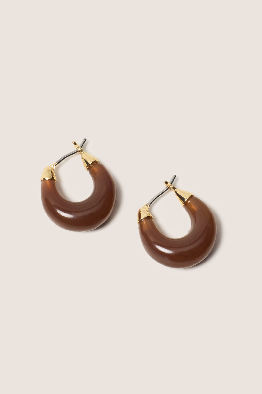 Cleo Semi Stone Mini Hoops