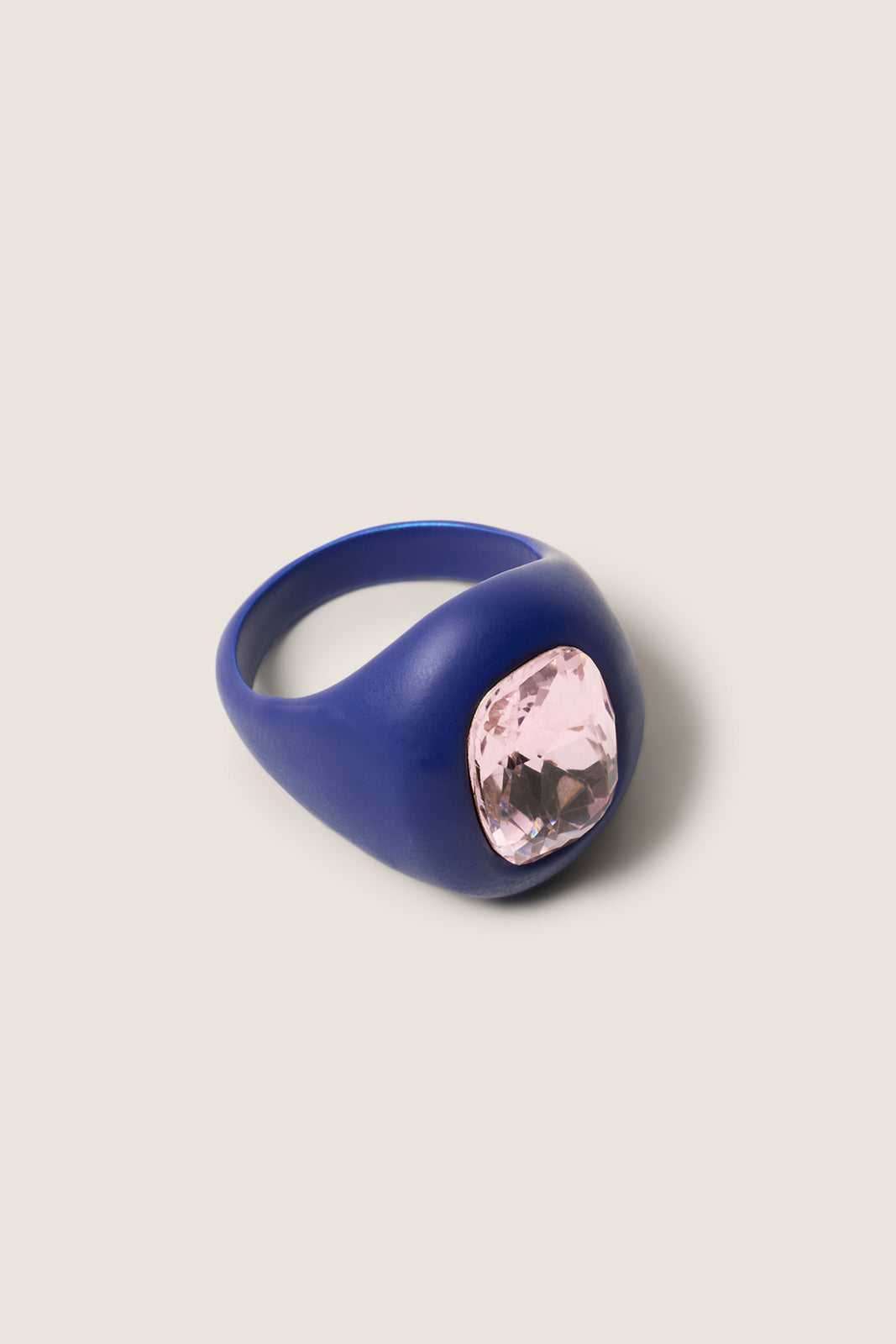 Cece Enamel Bezel Set Ring