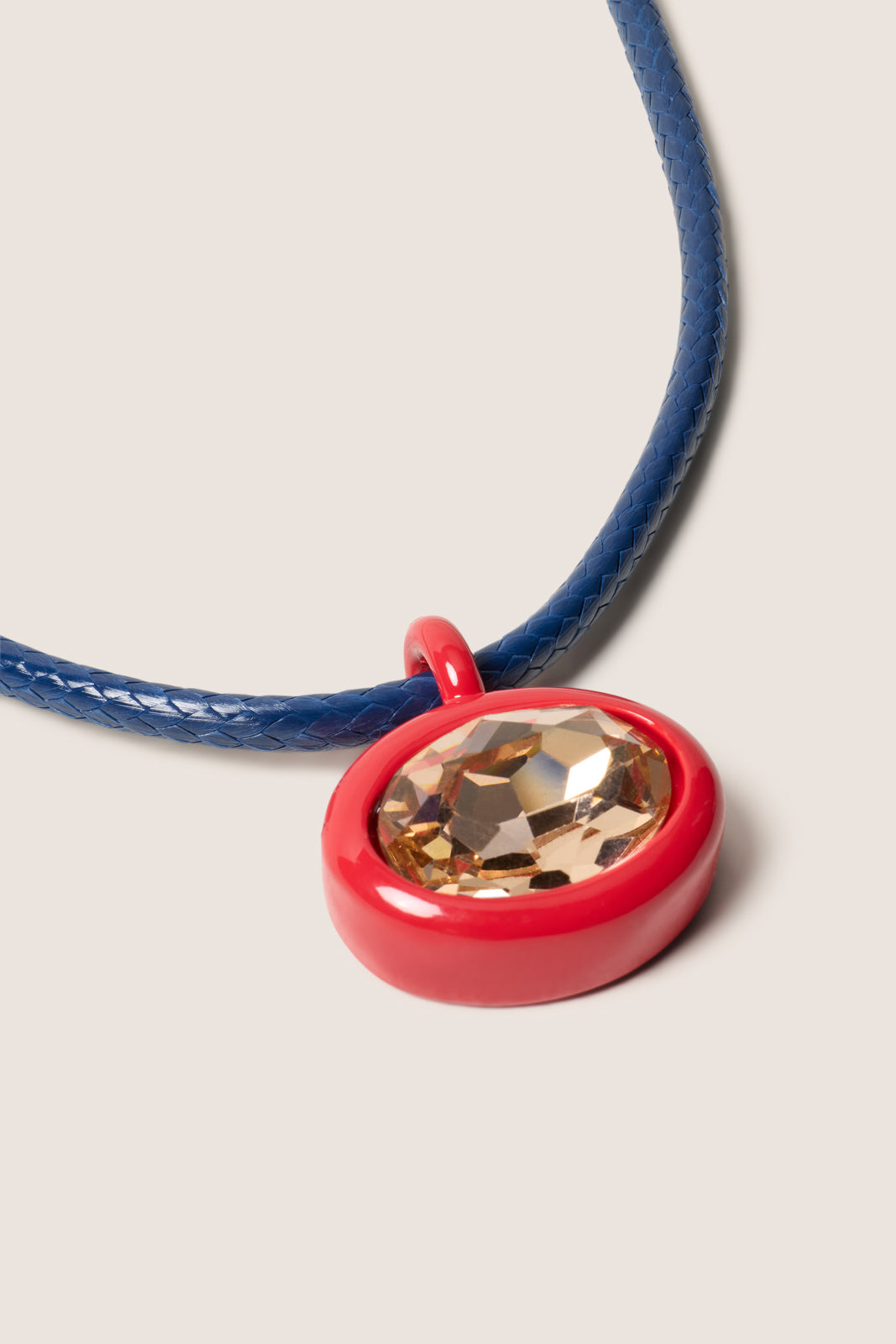 Sadie Bezel Set Necklace