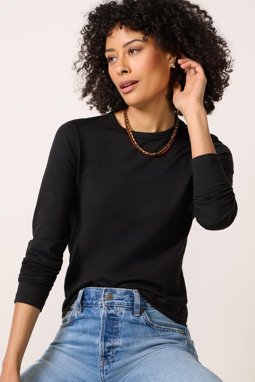 Bianca Long Sleeve Baby Tee