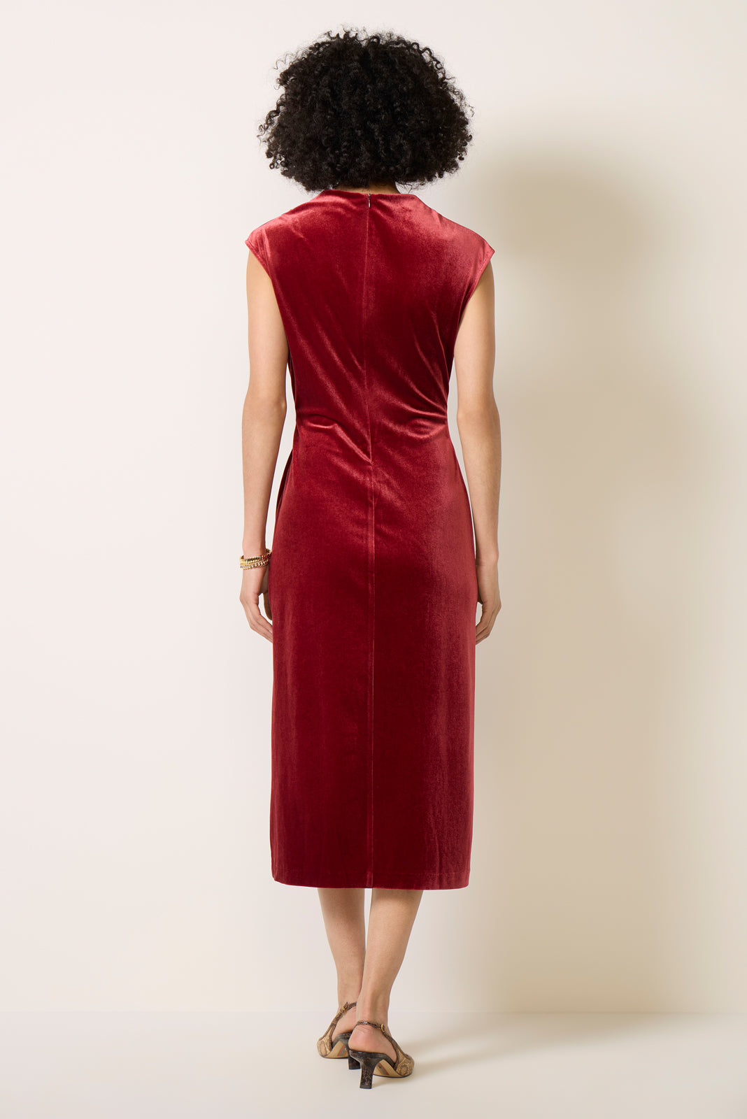 Modern Velvet Dress