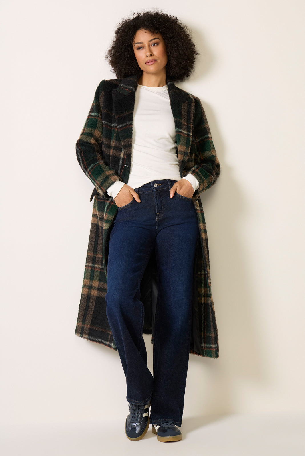 Jamie Plaid Coat