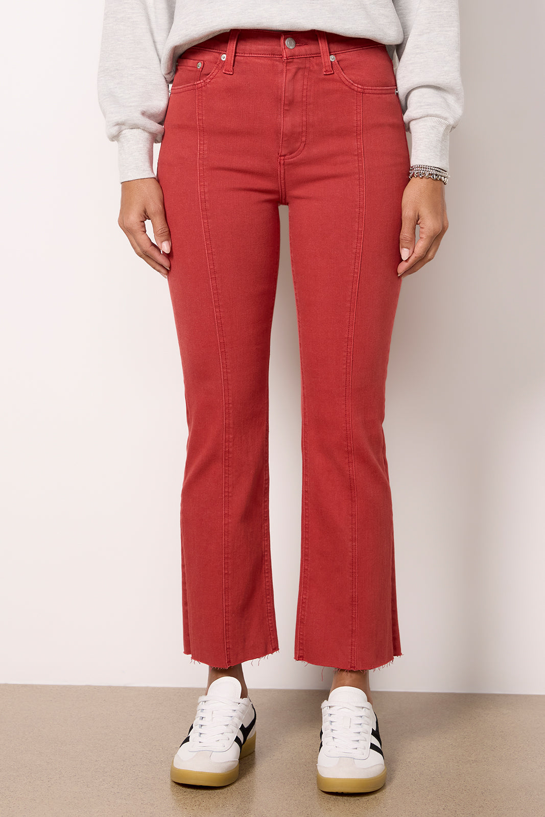 Lennon Seamed Crop Boot