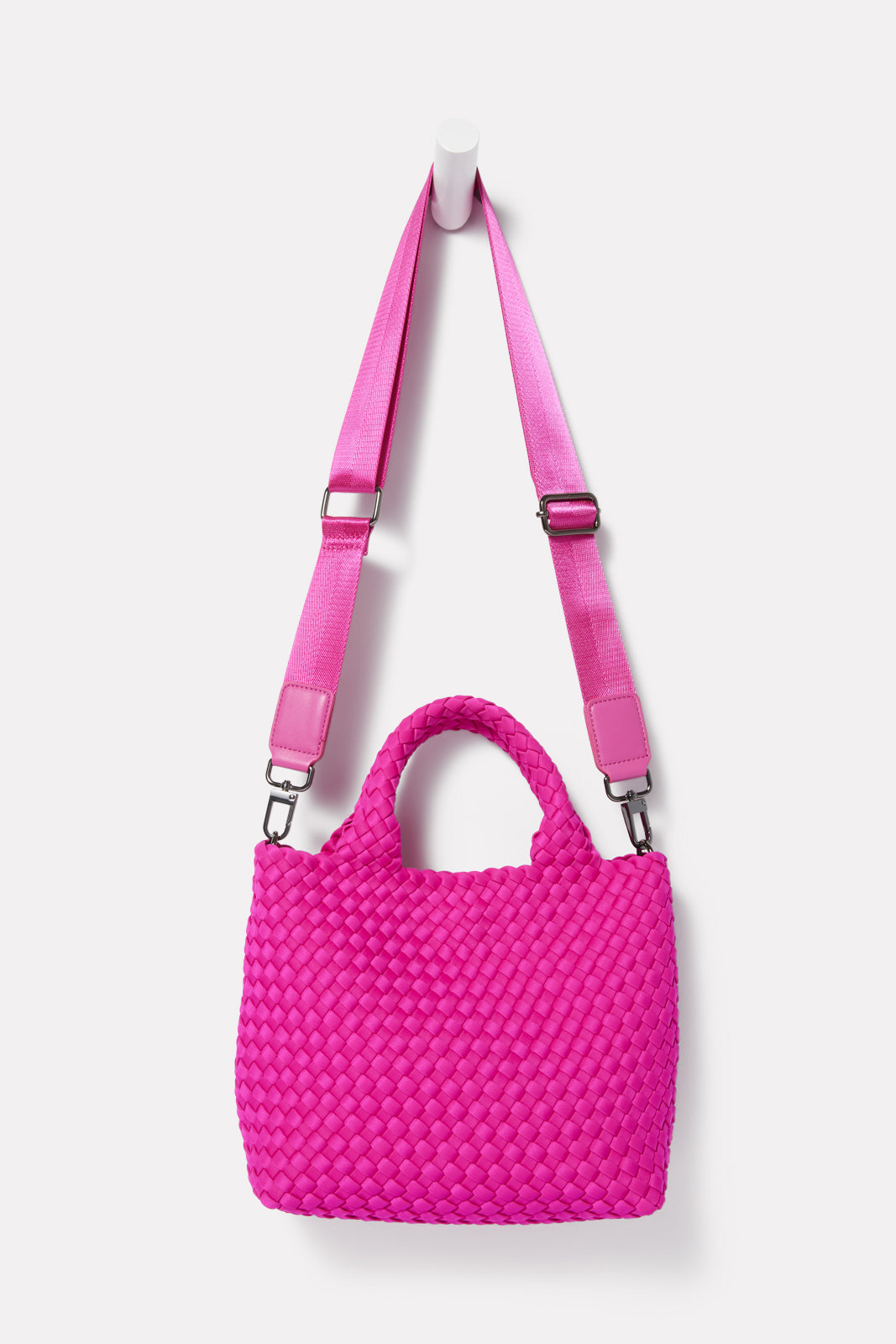 NWT Sol and Selene hot INTUITION EAST WEST TOTE MAGENTA