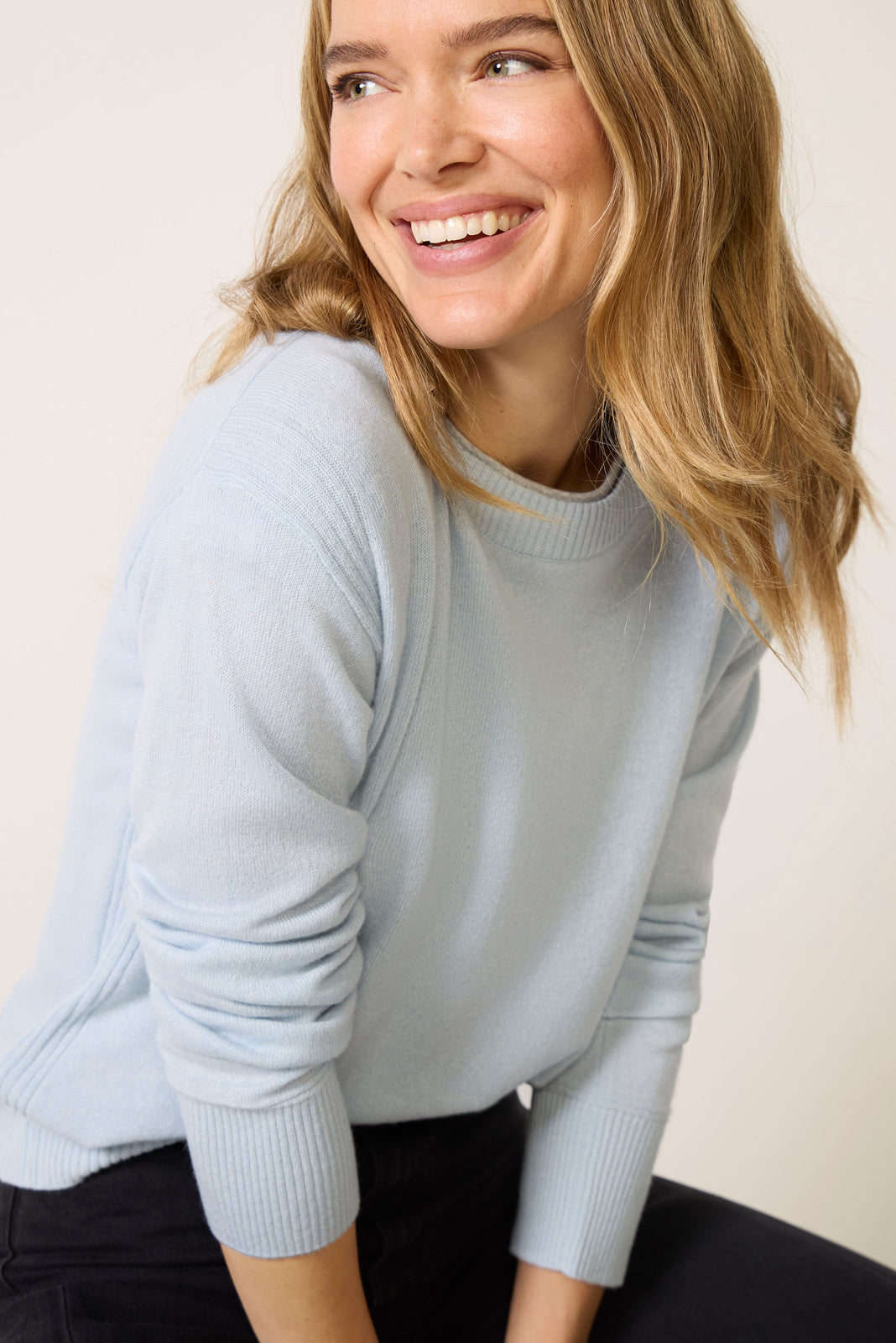 Minka Long Sleeve Cashmere Sweater