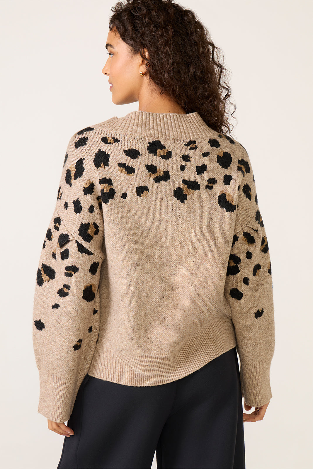 Jag Funnel Neck Sweater