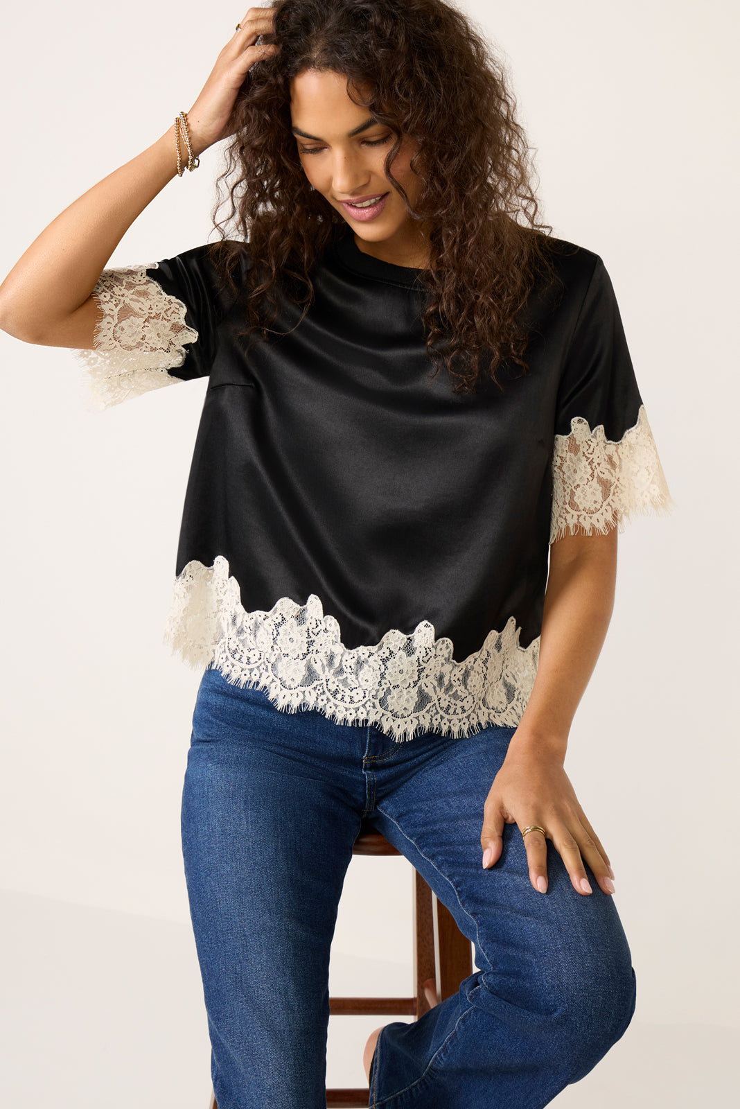 One of a Kind Lace Top