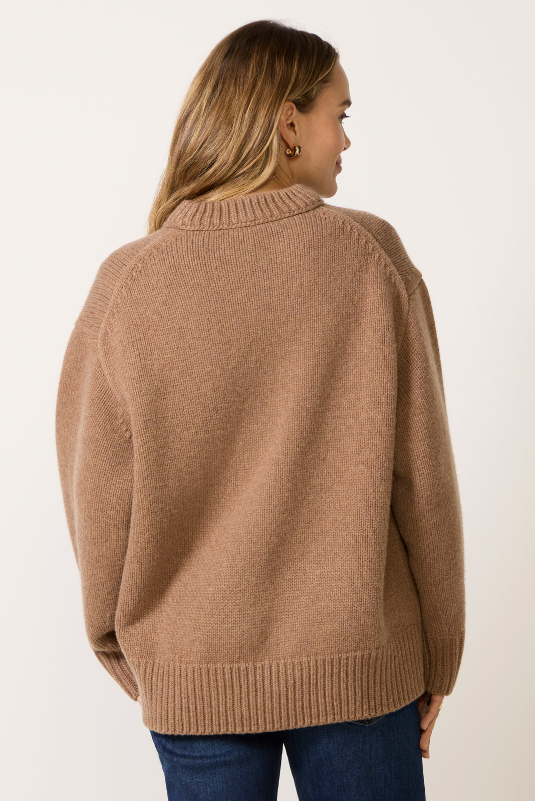 Jo Regenerative Wool Oversized Crew