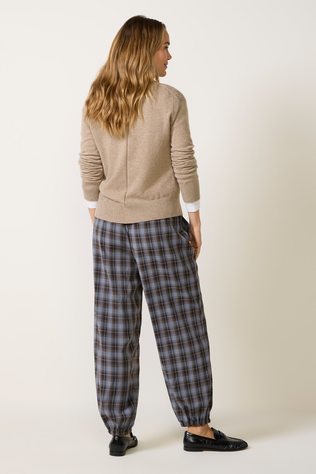 Phoebe Plaid Balloon Pant