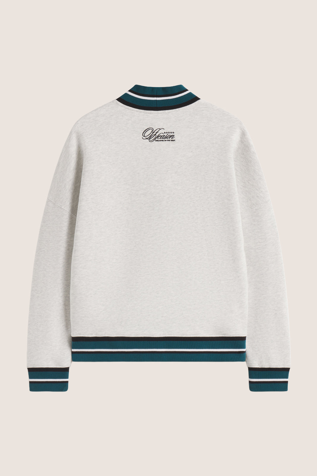 Fleece Mockneck Crew Pullover