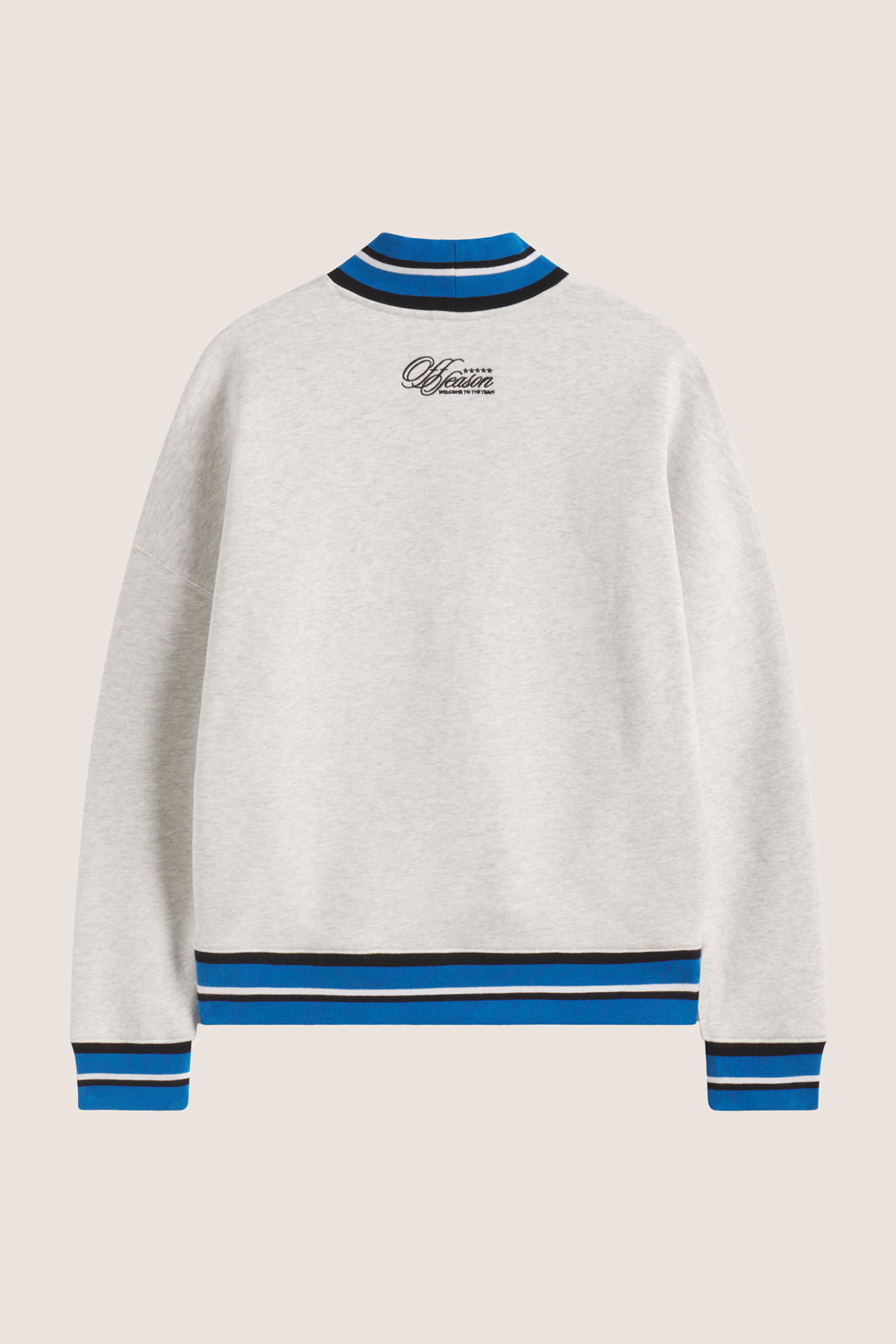 Fleece Mockneck Crew Pullover