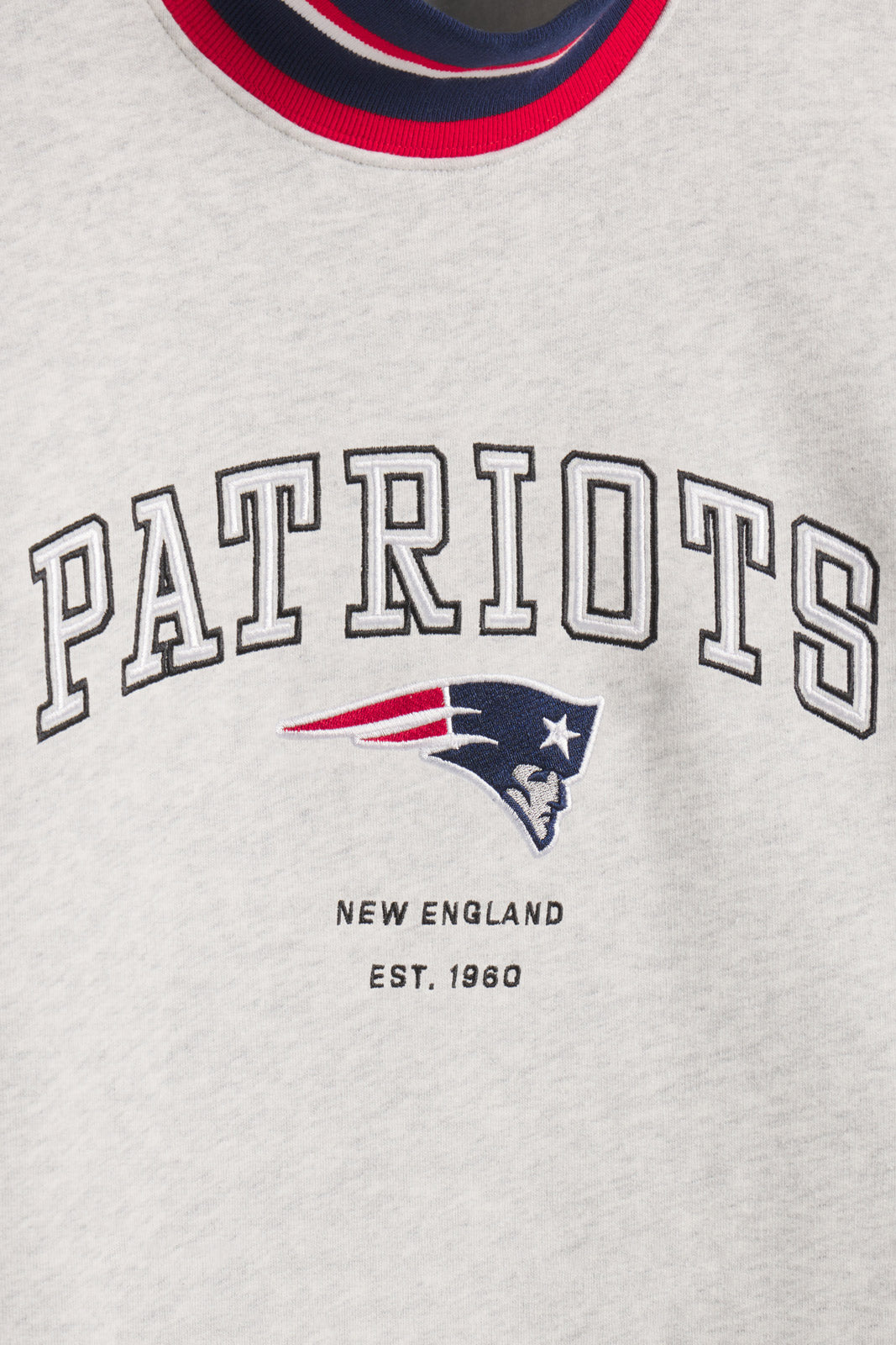 Fleece Mockneck Crew Pullover