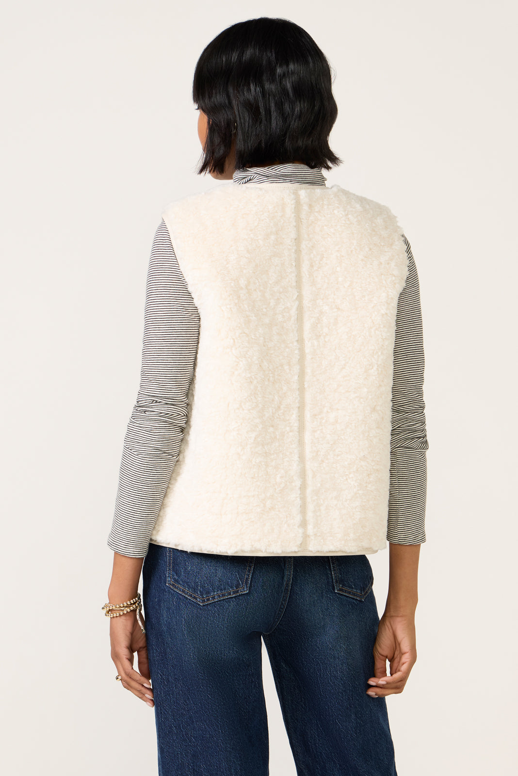 Wesley Shearling Vest